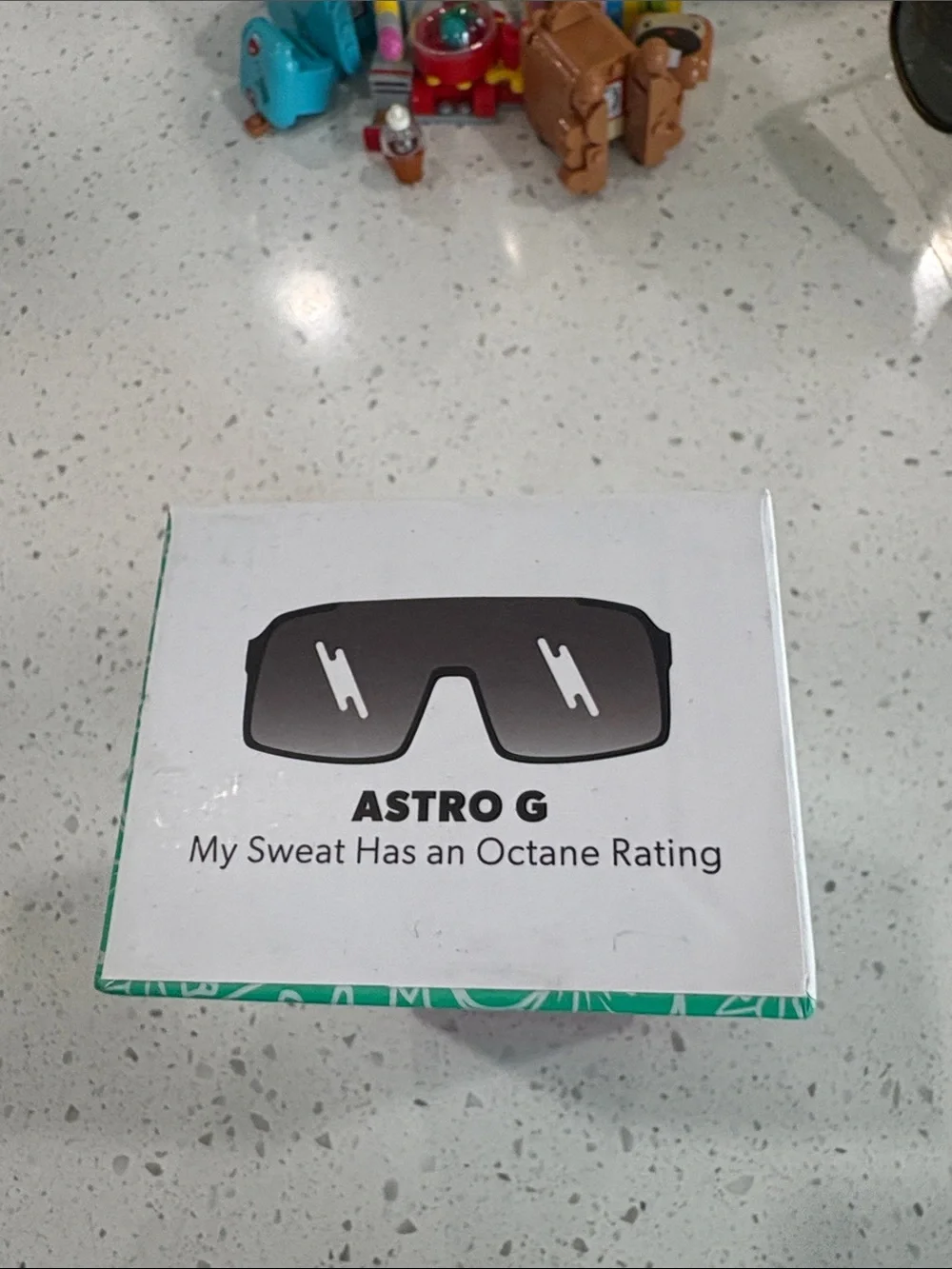 Goodr ASTRO G MY SWEAT HAS AN OCTANE RATING